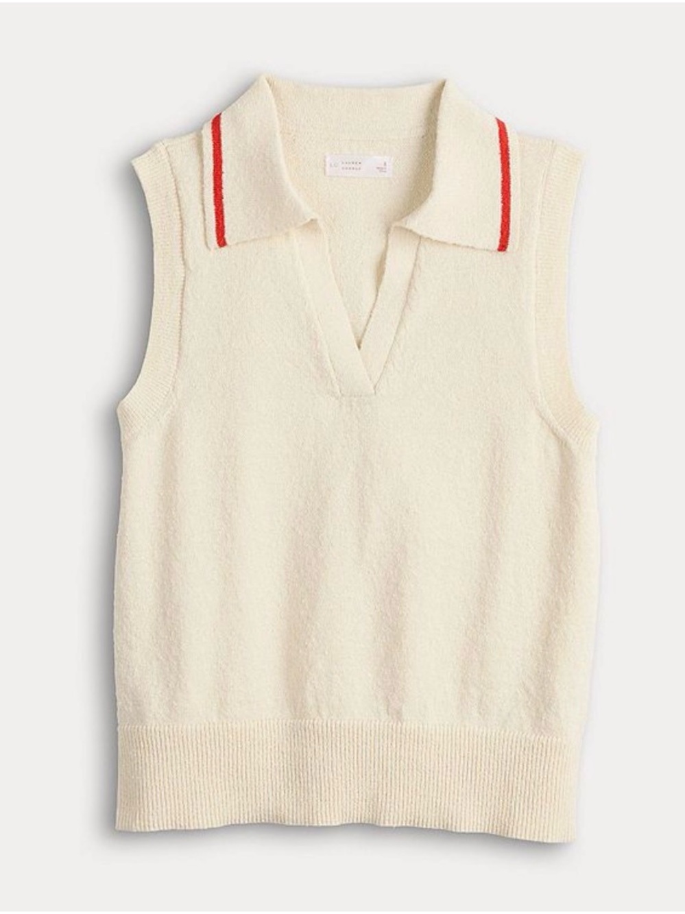 NEW…LC Lauren Conrad Collared Knit Sweater - Picture 4 of 7